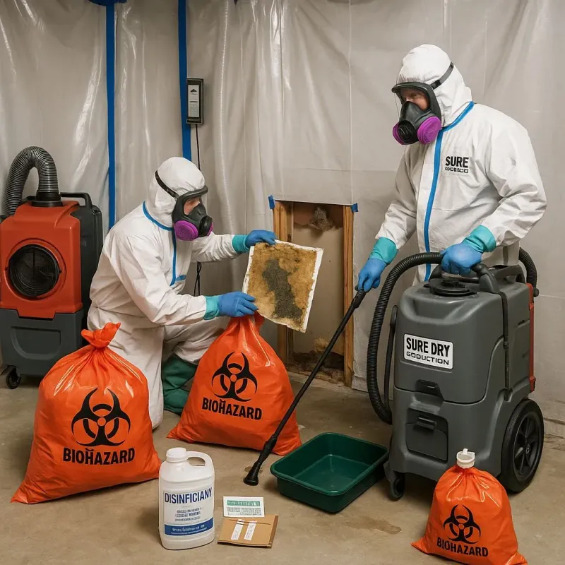 Contaminated Water Handling Protocols process in Vermilion Parish, LA
