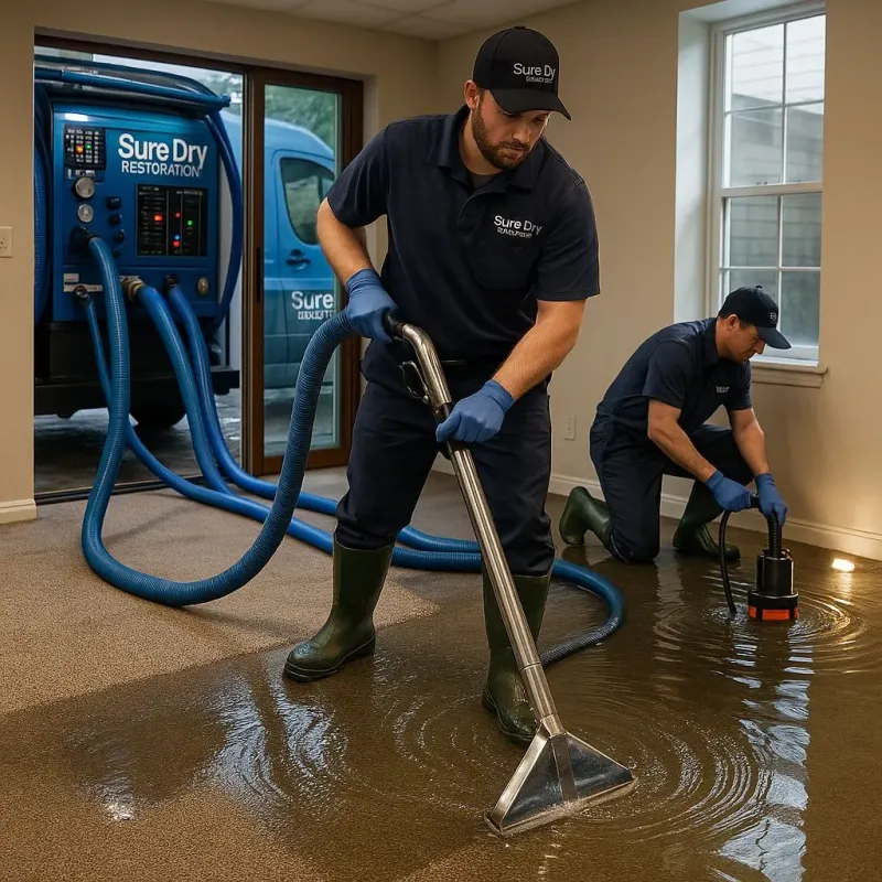 Water Extraction and Removal process in Vermilion Parish, LA